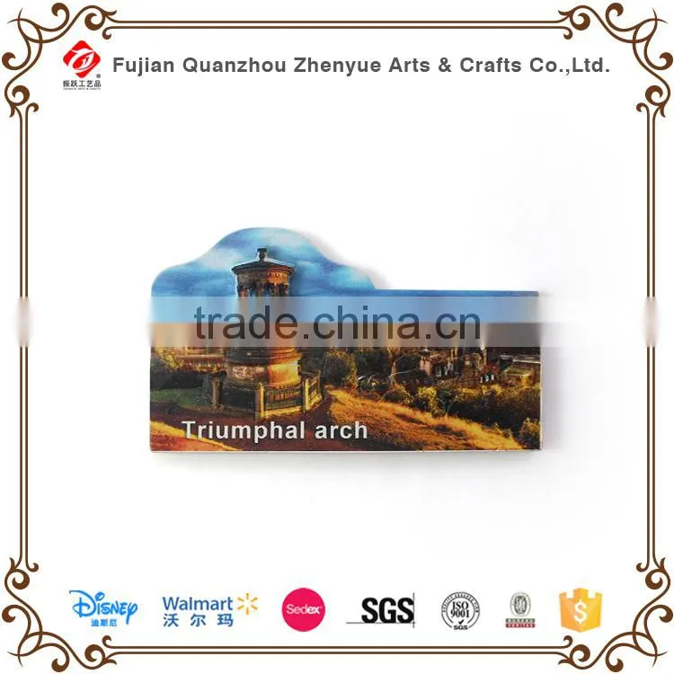 Polyresin artwork of tourist souvenirs fridge magnet