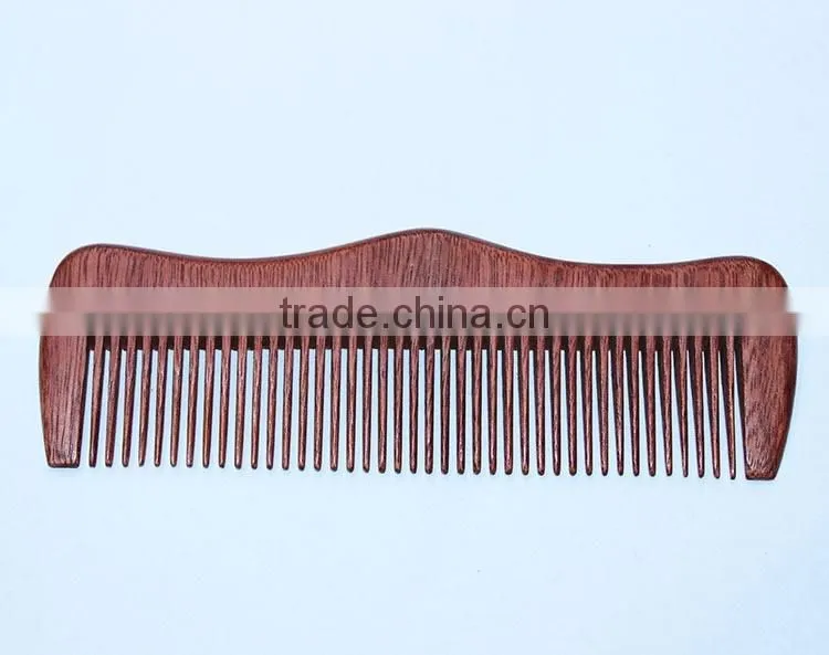 ortable Anti-static Health Care Hair Silky Peach Wooden Comb