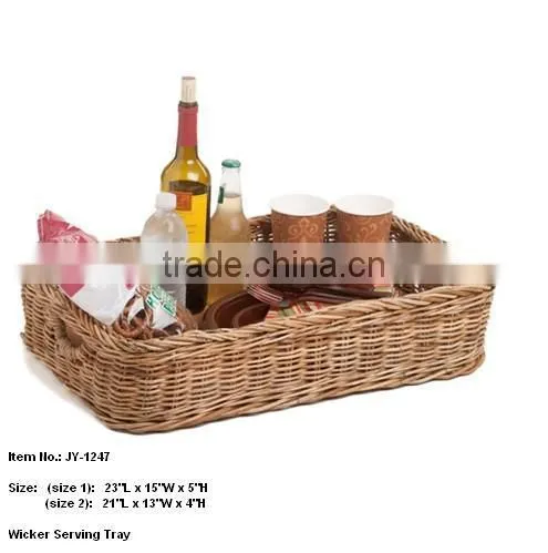 Well Crafted Rattan wicker Basket for magazine