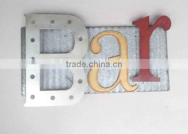 Metal Iron Kitchen Wall Hanging Decorative Items Kitchen Wall Decoration