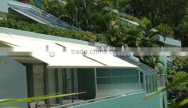 2014 Hot sale custom aluminum retractable awning