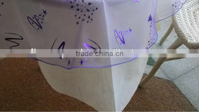 Organza Table Cloth For Hotel Table