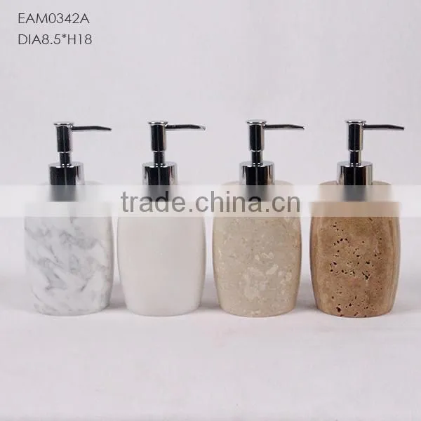 well sold marble liquid gel marble Bathroom Accessories Set