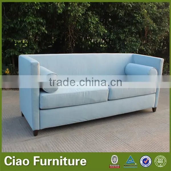 Indoor to outdoor sofa bed leather cloth sofa