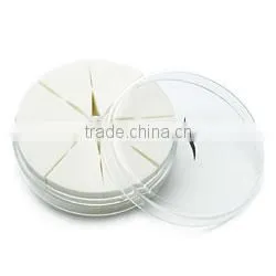 8pcs round latex sponge set makeup sponge powser puff