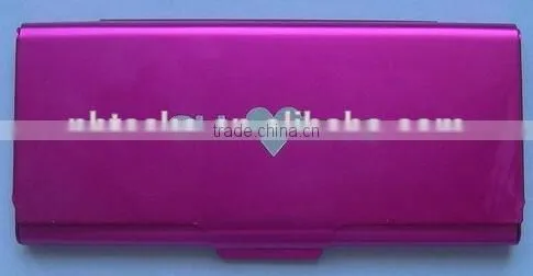 metal travel pill case with mirror