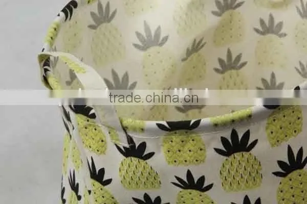 EVA LAUNDRY BASKET/Portable Printed Storage Basket