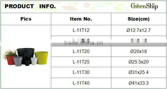 Shiny Flower Pot for Home Decoration