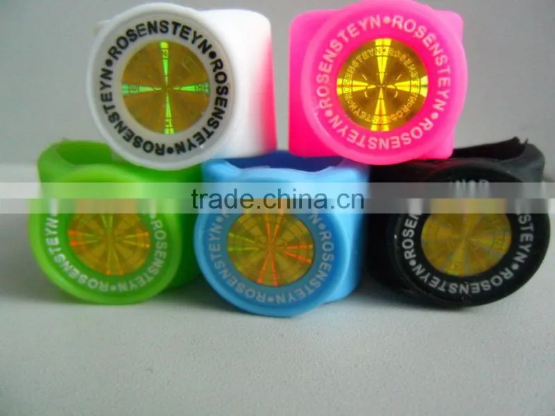 Cheap sell eco-friendly custom made silicone qr code ring no minimum