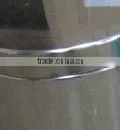 plastic lid stainleless steel waste bin
