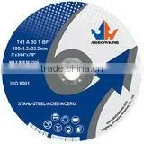 7" 180x1.2x22.2mm High quality Flat Cut Off Wheel For Stainless Steel
