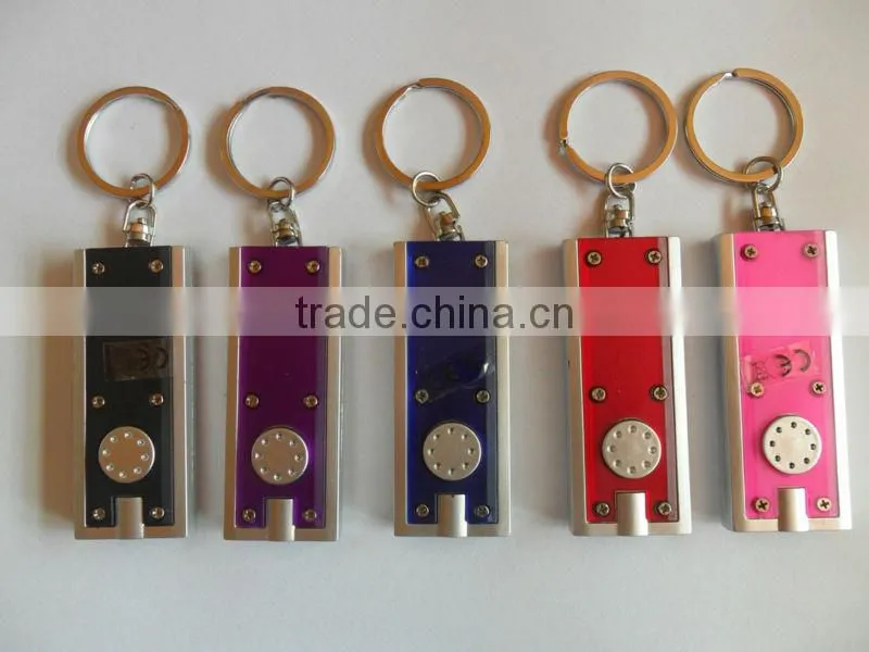 led light key tag , led light keyring