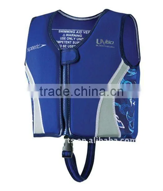 neoprene swiming life jacket