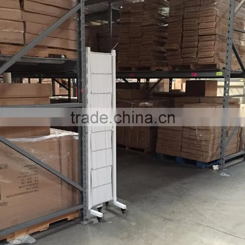 Heavy Duty White Garden Fence Security Fencing Folding Door