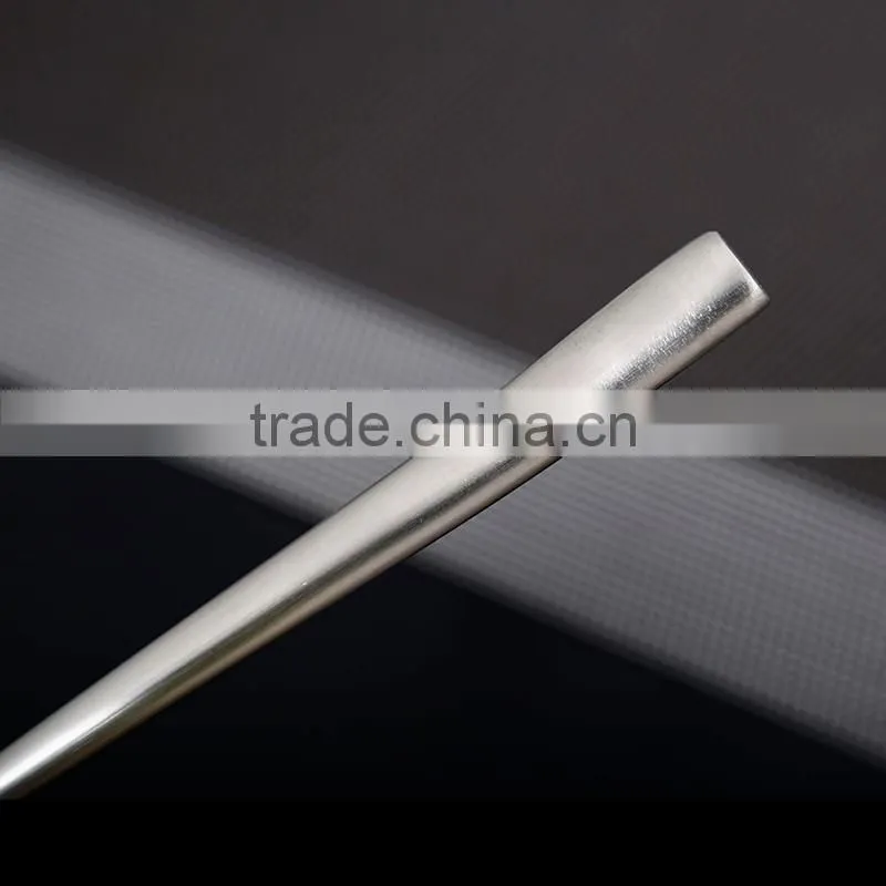 LFGB stainless steel kitchen utensil korea round spoon HT62