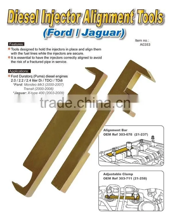 Diesel Injector Alignment Tools