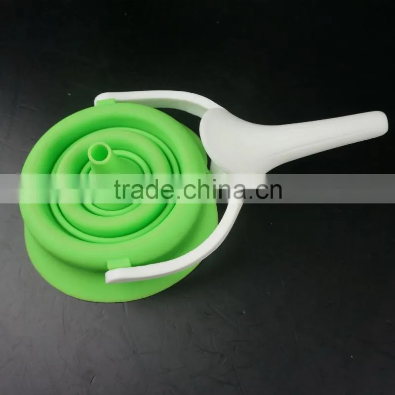 16127 silicone folding funnel with pp handle