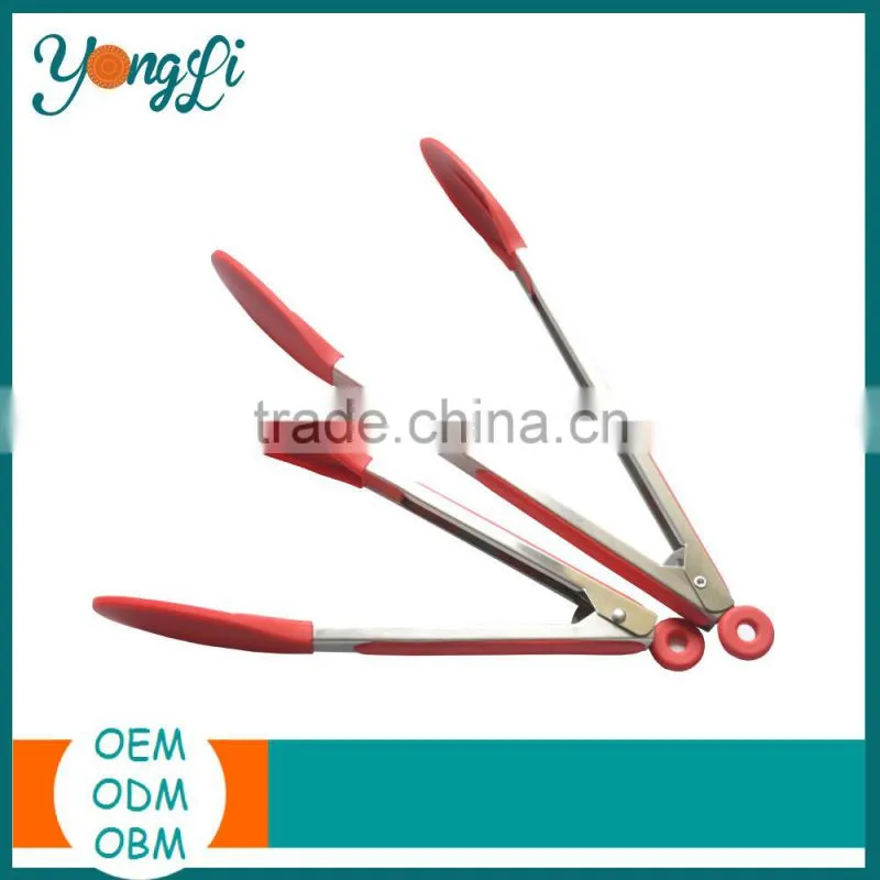 New Products 2016 Kitchen Plastic Durable Bread Salad Tong