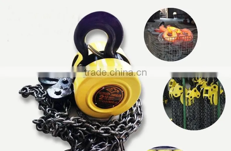 High quality and good price garage door hand chain hoist