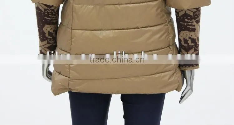 ALIKE women thin down feather jacket