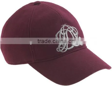 Custom Heavy Brushed Cotton Twill applique Baseball Cap Hat / 3D EmbroideryCheap Baseball Cap Hat
