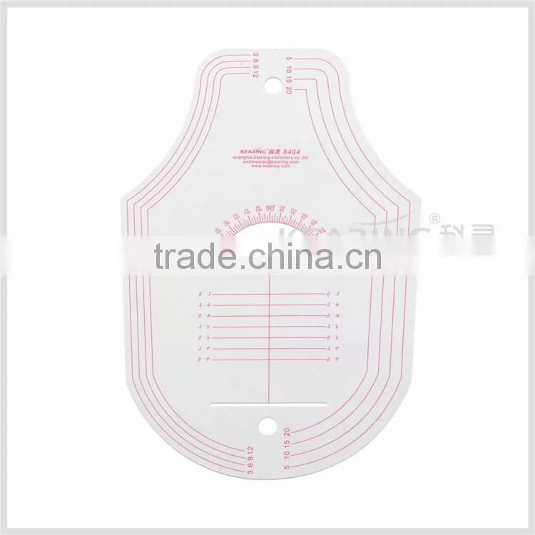 Kearing brand french curve ruler 1.2mm thickness sandwich line curve ruler for fashion design#6404