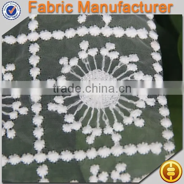 E cicheng texitle wholesale fashion african cord lace fabric/chemical lace fabric for garment dress