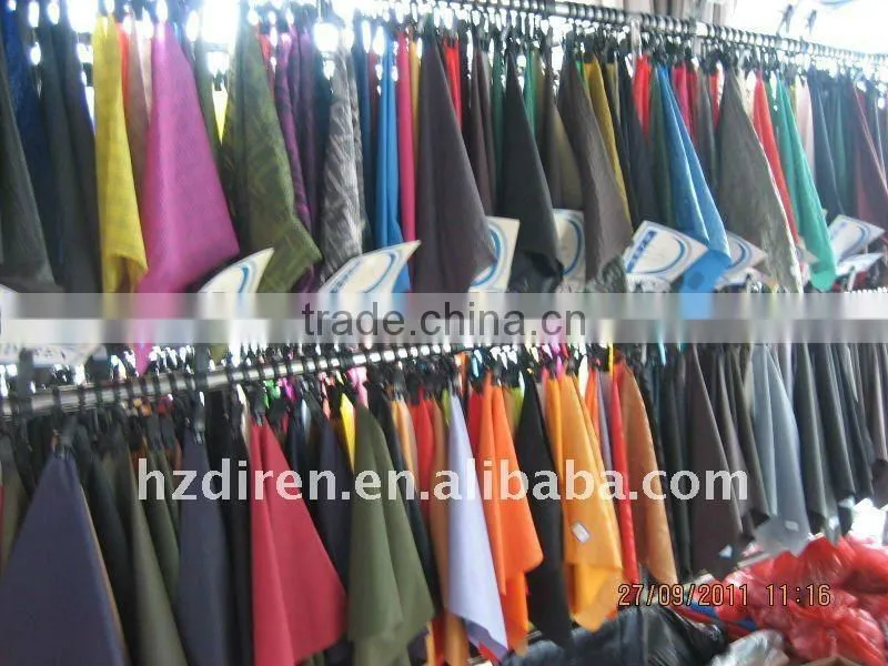 80/20 black smooth polyester cotton for suit/shirt
