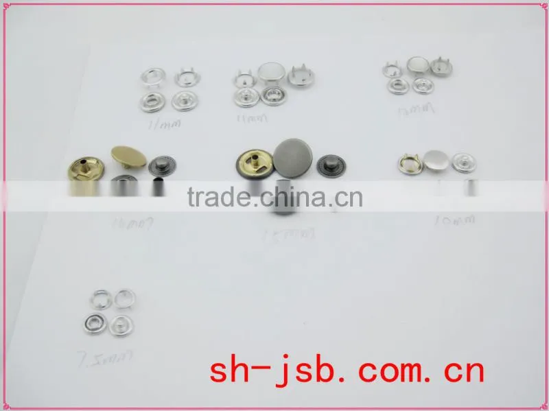 brass snap button plastic snap button
