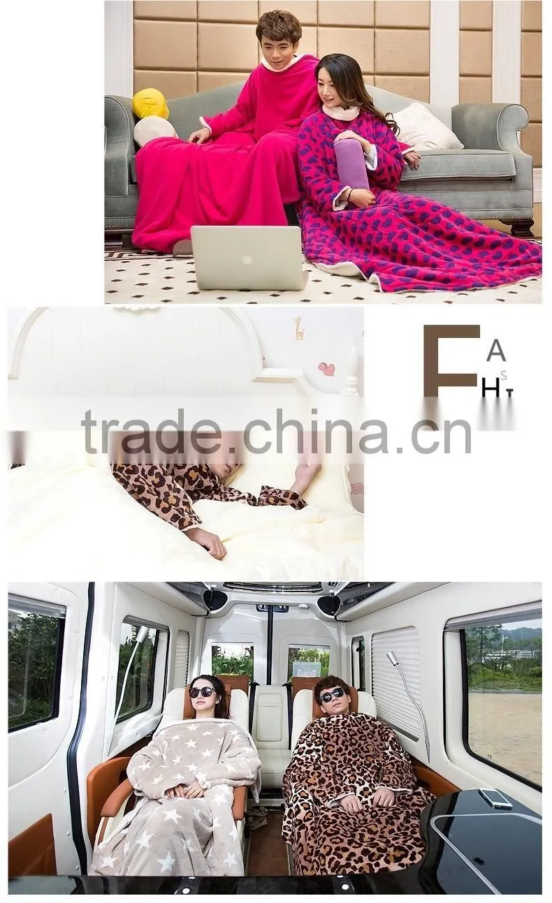 Thick thernal wholesale throw blanket