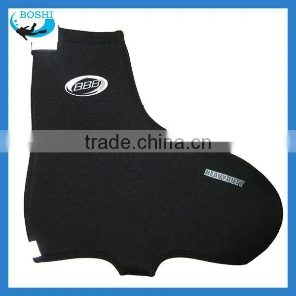 Reflective zipper Cycling booties Overshoes neoprene and PU