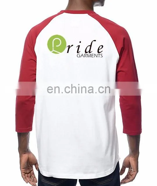 Wholesale OEM Manufacturing baseball Sports T Shirt-customise logo t-shirt-summer slim fit baseball t-shirt