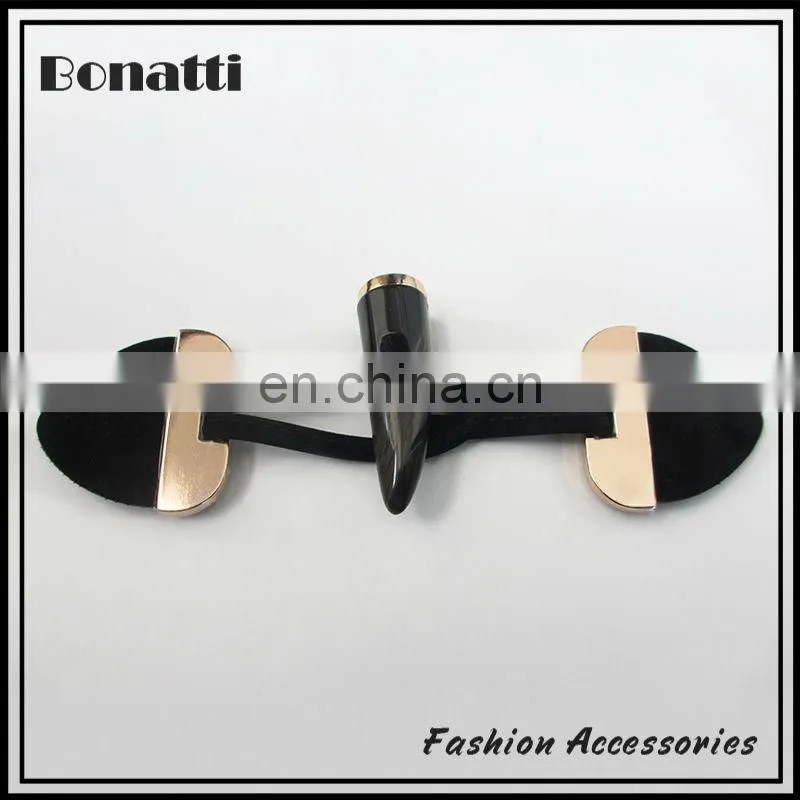 high quality leather toggle button for coat