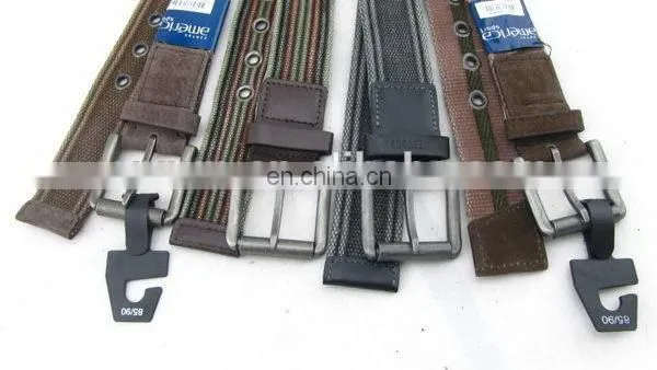 Fashion Canvas Belt For Adult Men Belt Bag
