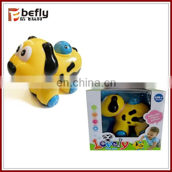 Cute plastic rattle ball toys