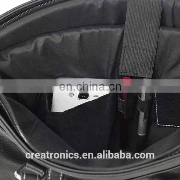 CR Hot Promotion fashion women leather PU soft handbag designer laptop bag shoulder bags women bag