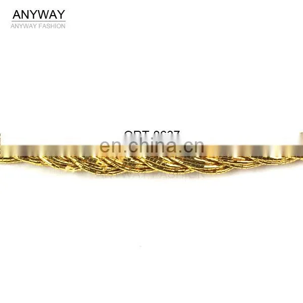 Guangzhou decorative gold cord for wedding