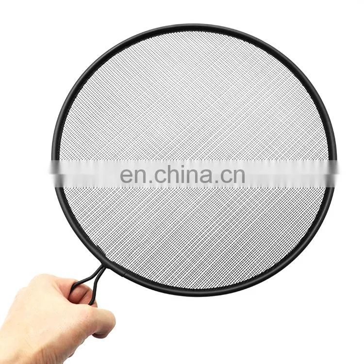 Stainless Steel Splatter Screen Stainless Steel Mesh Frying Pan Grease Screen