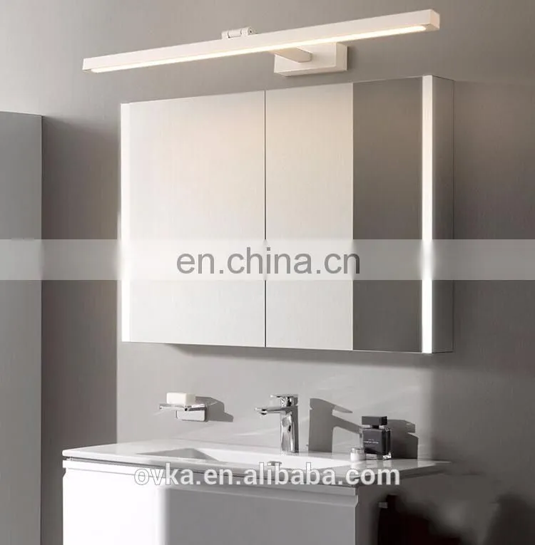 Modern bathroom LED mirror lamp simple makeup light