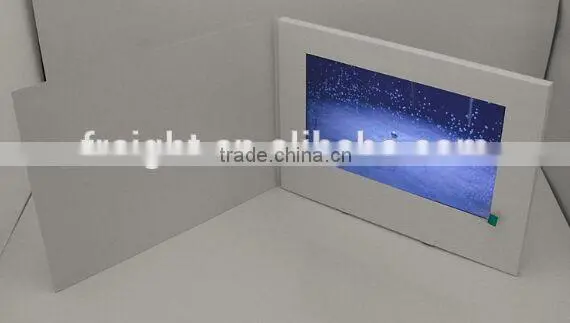 Display LCD video greeting card