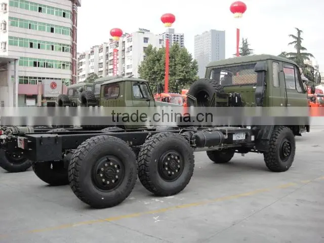Dongfeng EQ2012GJ 6x6 off road truck chassis SLi