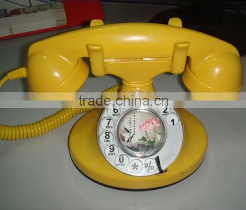 Antique Rotary Telephone with ABS Material