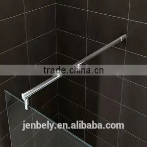 6/8/10mm Luxurious and Length Tempered Glass Shower Screen