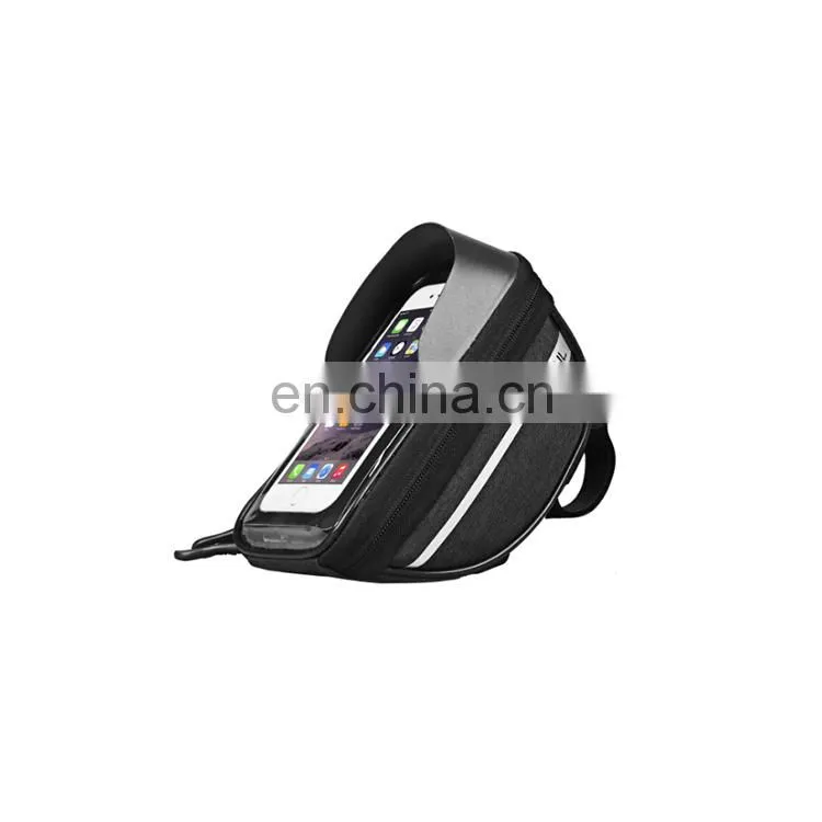 Large capacity new convenient waterproof front frame seat storage handles mobile phone buttons touch screen bicycle front bag