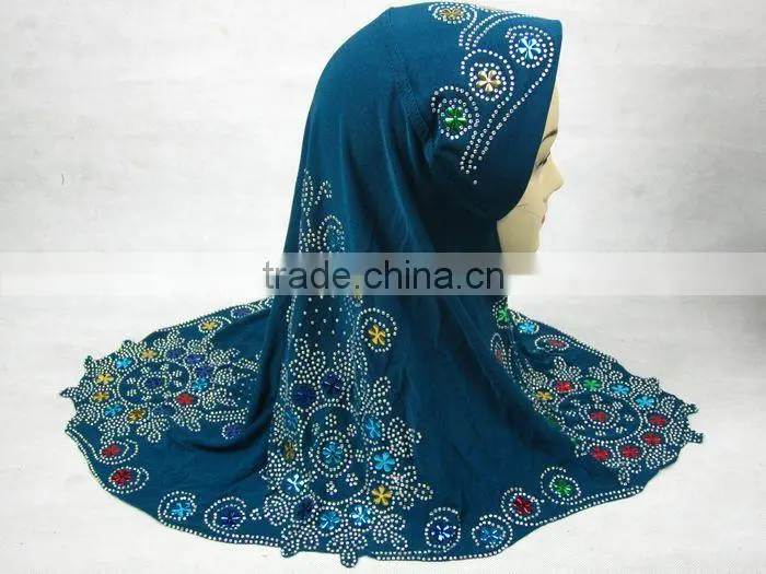 A525 polyester beautiful muslim hijab