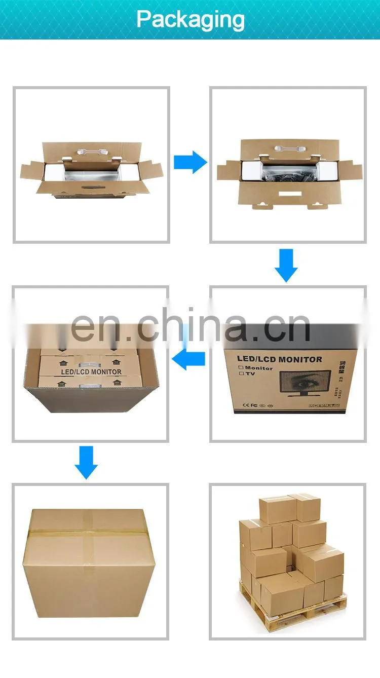 dust proof wide screen computer display capacitive 19 inch lcd touch screen monitor