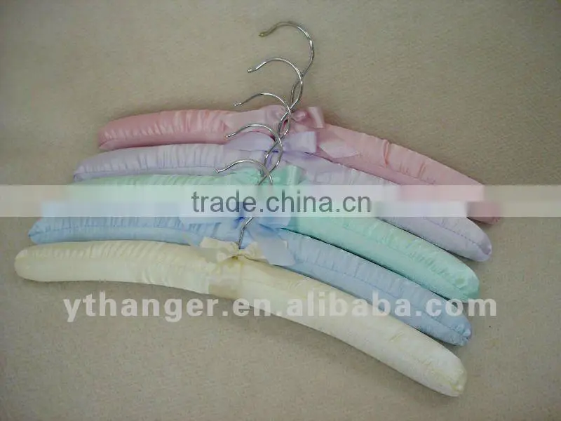 LP79 pink satin padded hangers