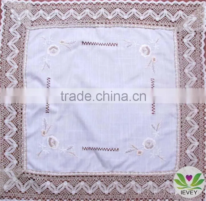 home textile tablecloth manufacturer coffee tablecloth hand embroidery designs tablecloth lmzc1005(9)K