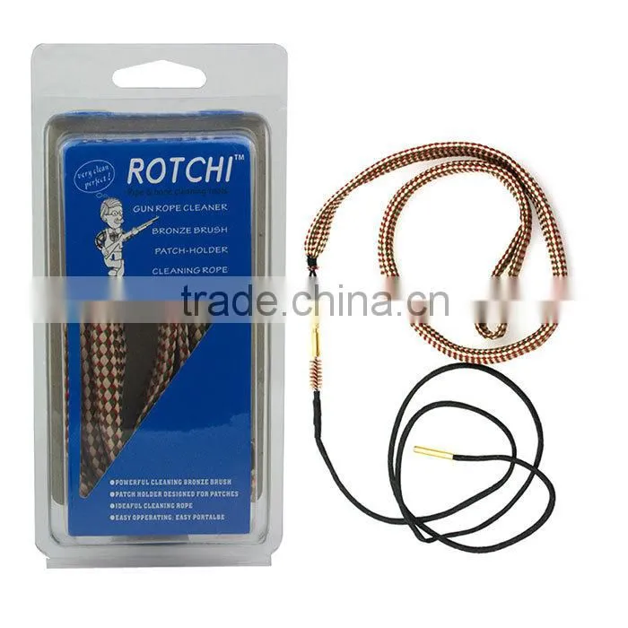 Rifle rope cleaning, gun cleaning kit, gun cleaning accessories