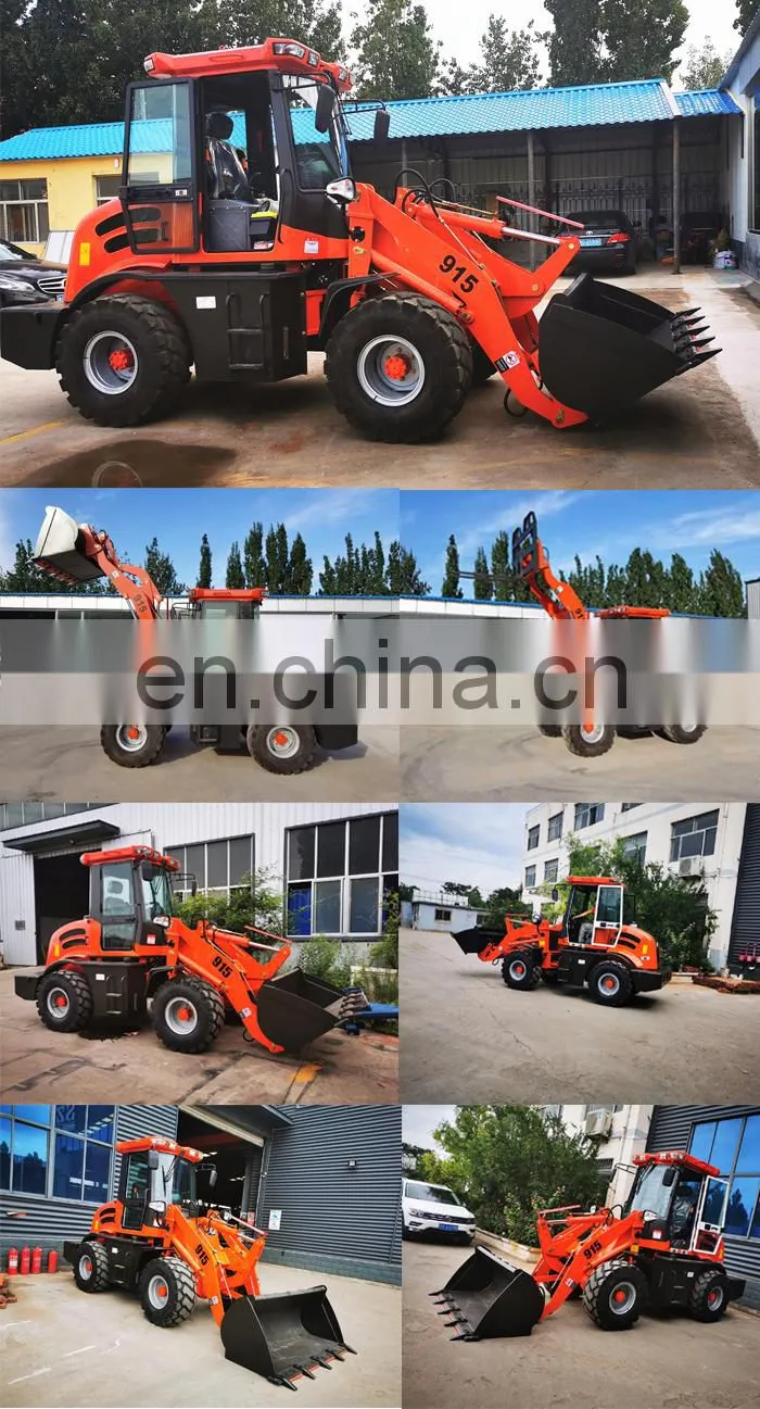 China engineering&construction machinery/earth-moving machinery wheel loader/mini 1.5t wheel loader radlader